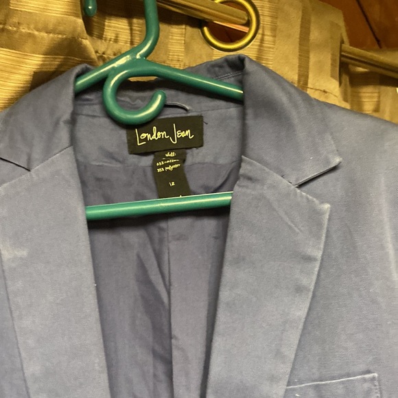 London jean size 12 light blue blazer - Picture 2 of 2